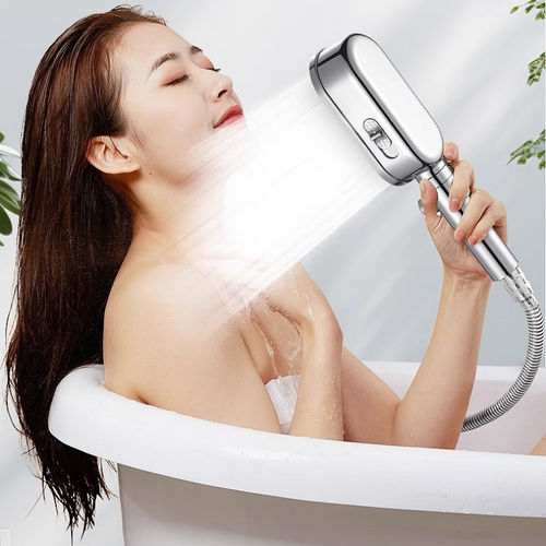 3-in-1 High-Pressure Shower Head