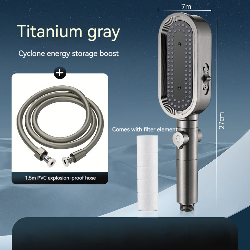 3-in-1 High-Pressure Shower Head