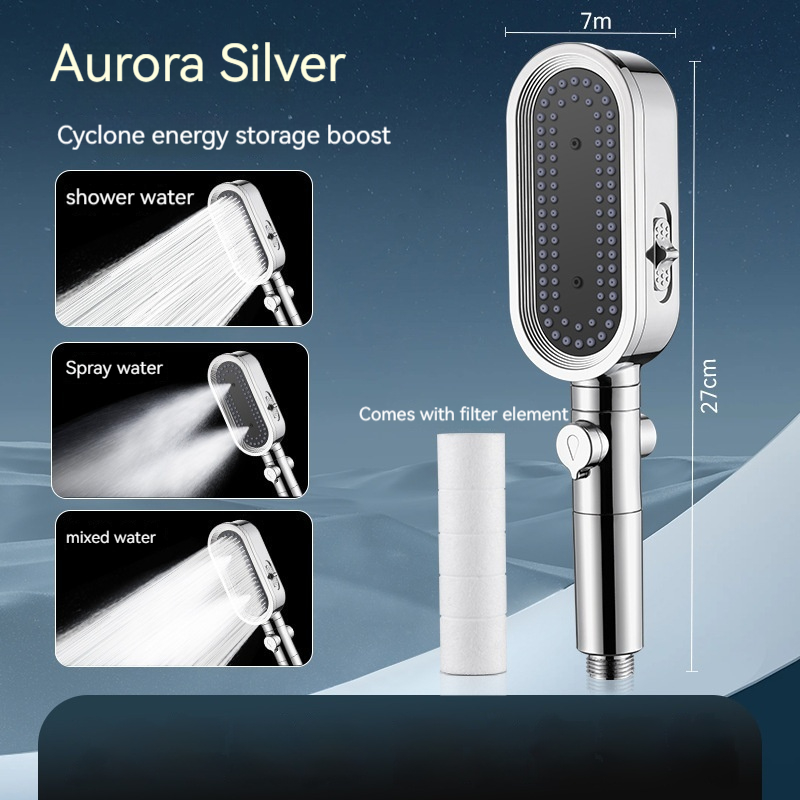 3-in-1 High-Pressure Shower Head