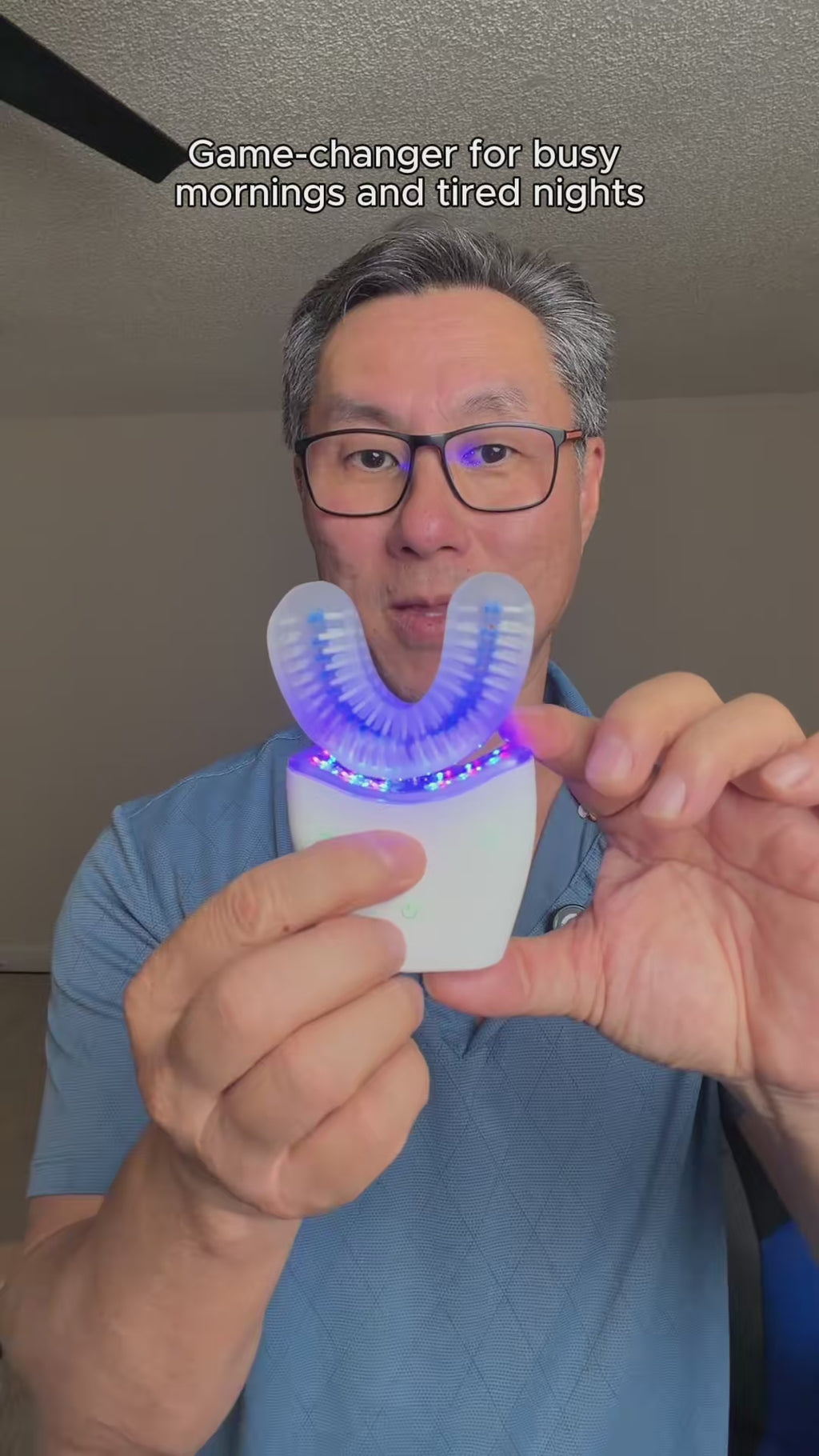 U-Shaped Ultrasonic Electric Toothbrush